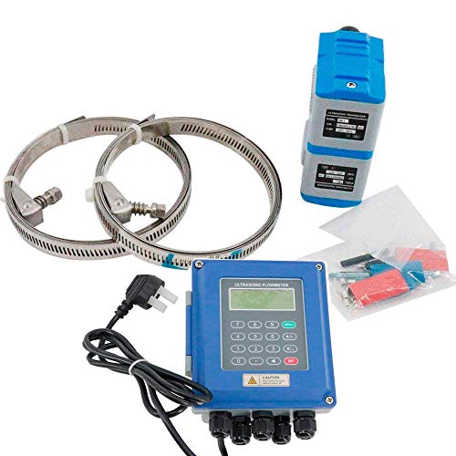 HFBTE TUF-2000B Ultrasonic Flow Meter Flowmeter DN25~100mm TS-2 Small Size Clamp-on Transducer