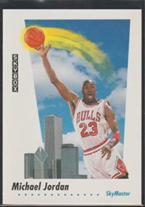 1991-92 skybox basketball #583 michael jordan chicago bulls skm official nba trading card