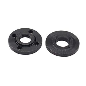 ApplianPar Angle Grinder Inner Outer Flange Lock Nut for Black & Decker Dewalt Ryobi Milwaukee Makita 224399-1 193465-4 224568-4 Metal Set of 2