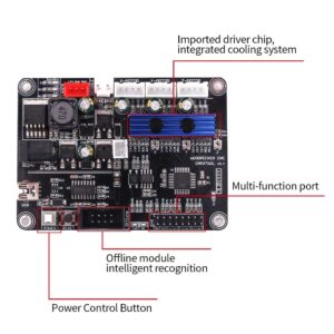 GRBL 1.1f CNC Controller 3-Axis CNC Router Machine Control Board for CNC 3018 Pro 3018 Max 3018Pro-M Milling Machine