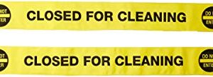 Haylins Restroom Closed for Cleaning Sign (2 Pack) with Do Not Enter and Magnetic Restroom signs