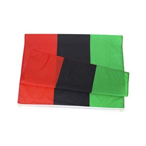 ANJOR 3x5 Fts UNIA Black Liberation African American Afro Flag