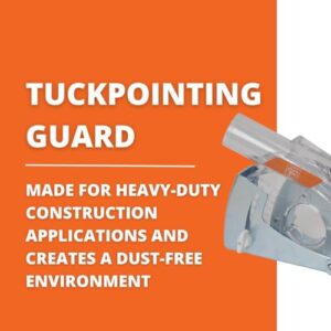 Fein Tuckpointing Dust Guard for Angle Grinders up to 5" - 1 1/4" Maximum Cutting Depth - 69908116032