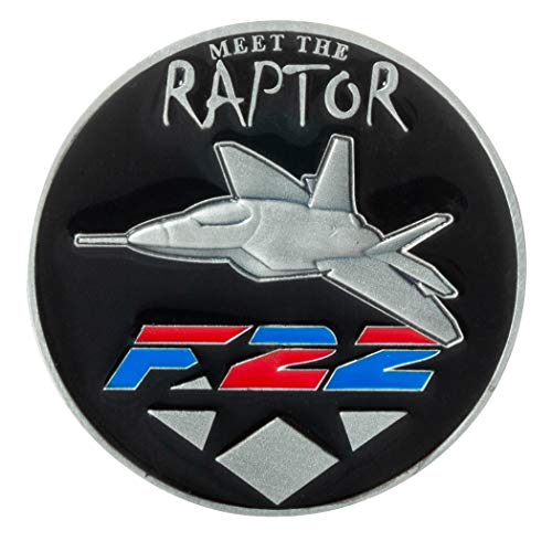 United States Air Force F-22 Raptor Stealth Tactical Fighter Aircraft Challenge Coin