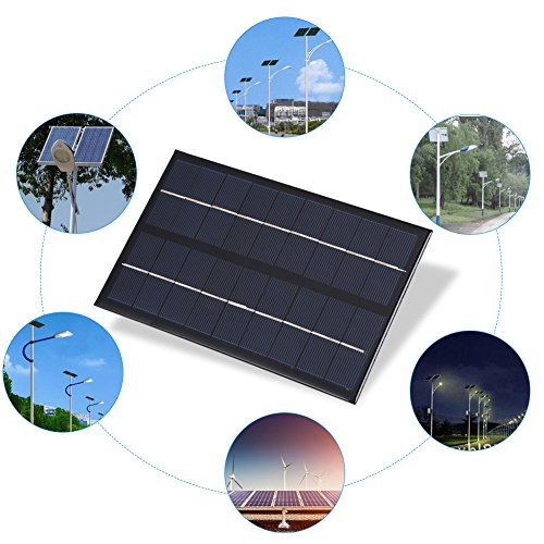 3W 9V Solar Panel Module Mini Portable DIY Polysilicon Battery Power Charger with High Efficiency