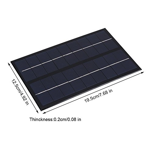 3W 9V Solar Panel Module Mini Portable DIY Polysilicon Battery Power Charger with High Efficiency