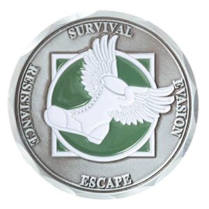 United States Air Force Survival School SERE Training Challenge Coin