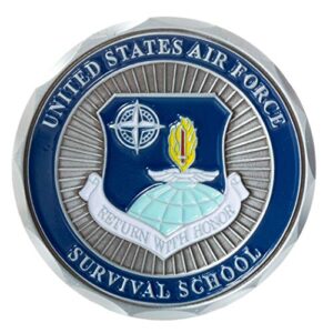 united states air force survival school sere training challenge coin