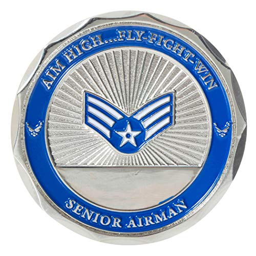 United States Air Force Senior Airman Rank Challenge Coin