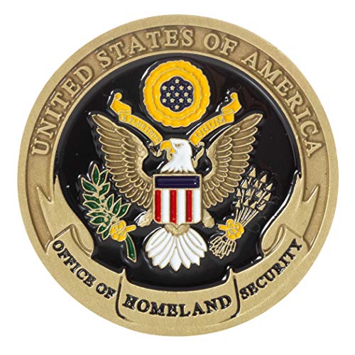United States Department of Homeland Security Challenge Coin