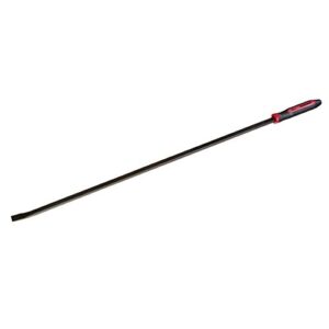mayhew tools 14120 dominator pro curved pry bar, 58", red
