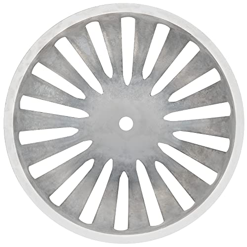 Leyso FS-DS Heavy Duty Aluminum Dome Sink Drain Strainer Floor Drain Cover for Kitchen, Restaurant, Bar, Buffet or Food Service. 5-1/4" Diameter x 2-1/4"H (1 pcs)