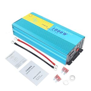 XINPUGUANG 300W 500W 1000W 2000w Solar Inverter Pure sine Wave DC 12V to AC 110V with Solar Panel kit (1000W)