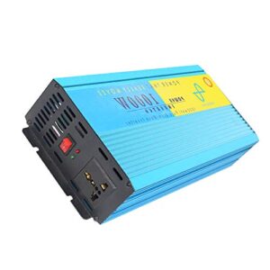 XINPUGUANG 300W 500W 1000W 2000w Solar Inverter Pure sine Wave DC 12V to AC 110V with Solar Panel kit (1000W)