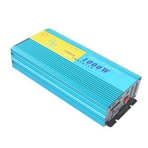 XINPUGUANG 300W 500W 1000W 2000w Solar Inverter Pure sine Wave DC 12V to AC 110V with Solar Panel kit (1000W)