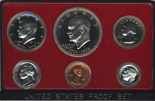 1975 United States Mint Proof Set Original Government Packaging Superb Gem Uncirculated