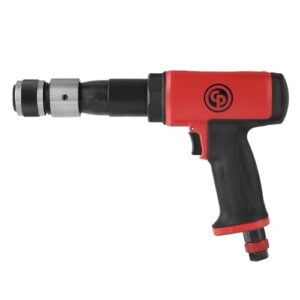 Chicago Pneumatic CP7165 - Air Long Hammer, Welding Equipment Tool, Construction, 0.401 In (10.2mm), Round Shank, Low Vibration, Stroke 3.5 in/89 mm, Bore Diameter 0.75 in/19 mm - 2500 Blow Per Minute