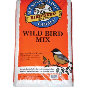 Meadow Ridge Farms Wild Bird Seed Mix, 40-Pound Bag