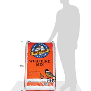 Meadow Ridge Farms Wild Bird Seed Mix, 40-Pound Bag