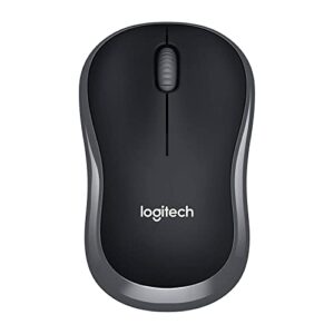 Logitech K270 Wireless Keyboard and M185 Wireless Mouse Combo — Keyboard and Mouse Included, Long Battery Life (Black with Mouse)