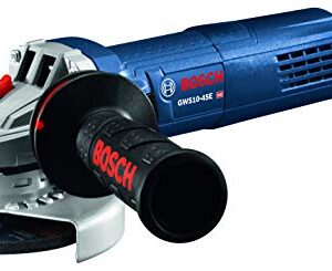 BOSCH GWS10-45E 4-1/2 In. Ergonomic Angle Grinder,Black