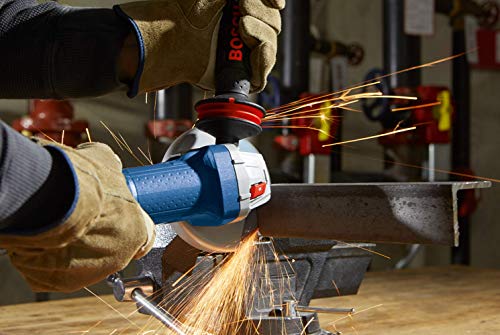 BOSCH GWS10-45E 4-1/2 In. Ergonomic Angle Grinder,Black