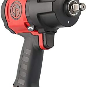 Chicago Pneumatic CP7748 Air Impact Wrench (1/2 Inch), Air Impact Gun Industrial Repair & Assembly Tool, Pistol Handle, Twin Hammer, Max Torque Output 959 ft. lbf/1300 Nm, 7000 RPM