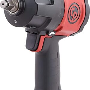 Chicago Pneumatic CP7748 Air Impact Wrench (1/2 Inch), Air Impact Gun Industrial Repair & Assembly Tool, Pistol Handle, Twin Hammer, Max Torque Output 959 ft. lbf/1300 Nm, 7000 RPM