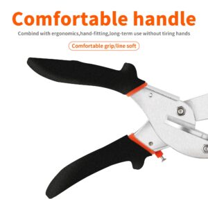 GARTOL Multifunctional Trunking/Miter Shears for Angular Cutting of Moulding and Trim, Adjustable at 45 To 135 Degree, Hand Tools for Cutting Soft Wood, Plastic, PVC, with Replacement blades