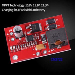 Mppt Lithium Ion MPPT Controller - 12V MPPT Solar Panel Controller 3 Series Lithium Li-ion 18650 Battery Charging Module