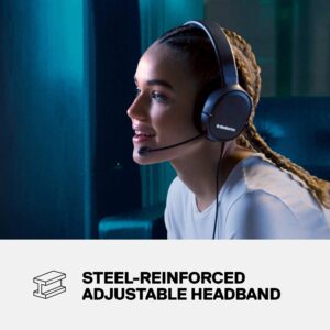 SteelSeries Arctis 1 Wired Gaming Headset – Detachable ClearCast Microphone – Lightweight Steel-Reinforced Headband – For PS5, PS4, PC, Xbox, Nintendo Switch, Mobile