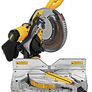 DEWALT Miter Saw, 12-Inch, Double Bevel, Compound, XPS Cutline, 15-Amp (DWS716XPS)