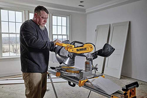 DEWALT Miter Saw, 12-Inch, Double Bevel, Compound, XPS Cutline, 15-Amp (DWS716XPS)