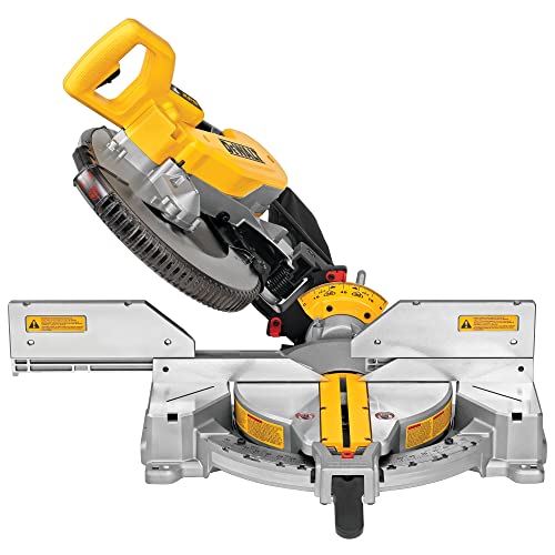 DEWALT Miter Saw, 12-Inch, Double Bevel, Compound, XPS Cutline, 15-Amp (DWS716XPS)