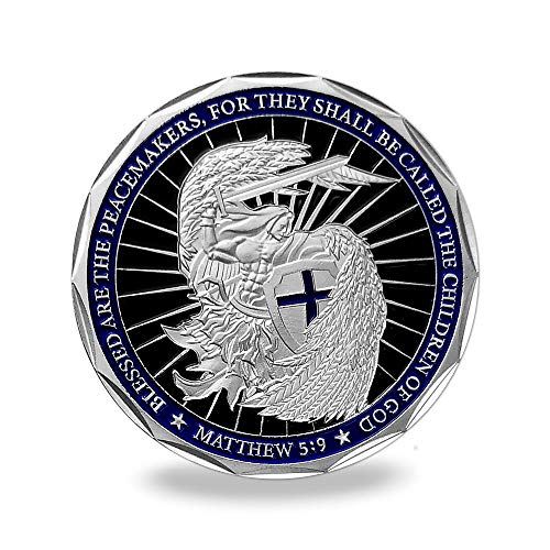 St Michael Police Challenge Coin Police Officers Prayer Coin