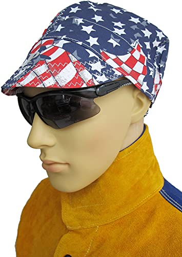 Kevlar Welding Cap Mesh Inside Liner Pure Cotton Orange