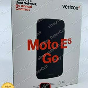 Motorola Verizon Prepaid E5 Go (16GB) - Black