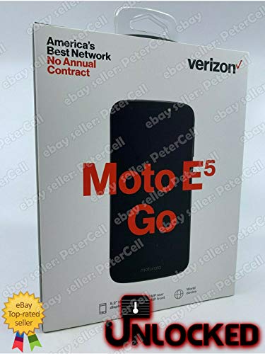 Motorola Verizon Prepaid E5 Go (16GB) - Black