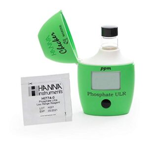 Hanna Instruments HI774-25 Phosphate Ultra Low Range Checker HC Reagents (25 Tests) by wwG Store