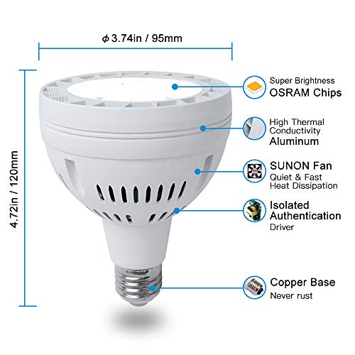 50W LED Pool Light for Inground Swimming Pool, 120V 5000LM Daylight Swimming Pool LED Light Bulb Replacement for 300-800W Traditional Bulb, Fit in for Pentair and Hayward Pool Light Fixtures