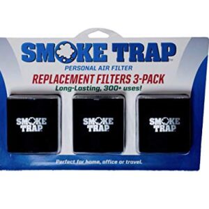 Smoke Trap 2.0 - Replacement Cartridges for Personal Air Filter - 3 Pack