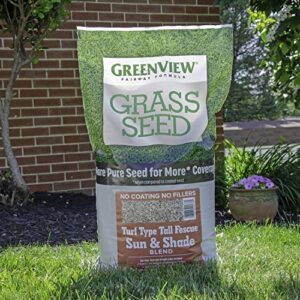 GreenView Fairway Formula Grass Seed Turf Type Tall Fescue Sun & Shade Blend - 20 lbs.