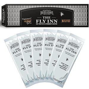 dr. killigan's the fly inn replacements - replacement traps for the fly inn (6 insert refills)