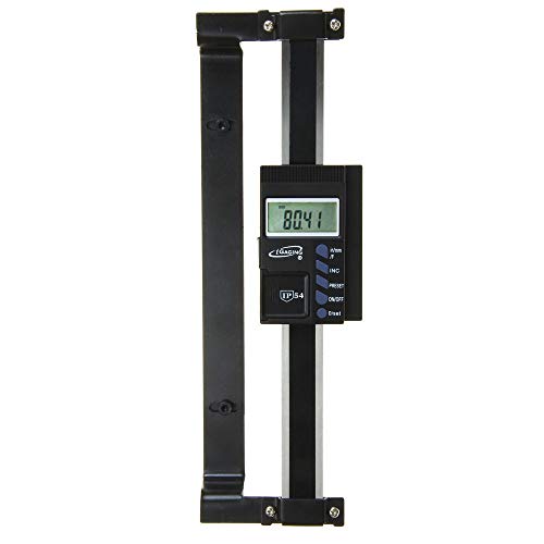 iGaging Digital Readout (DRO) and Quill Kit Mounting Bracket for Bridgeport Type Mills 6" Travel Inch/mm/Fractions