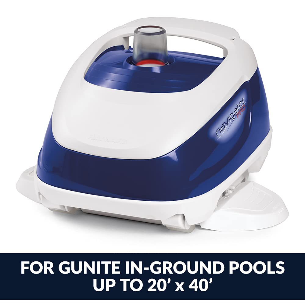 Hayward W3925ADC Navigator Pro Suction Pool Cleaner for In-Ground Gunite Pools up to 20 x 40 ft. (Automatic Pool Vacuum)
