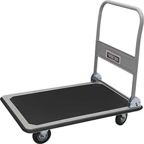 Ironton Folding Platform Truck - 660-Lb. Capacity, 36in.L x 24in.W, 5in. Casters