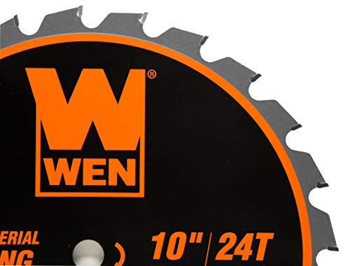WEN BL1024 10-Inch 24-Tooth Carbide-Tipped Professional Multi-Material Framing Saw Blade