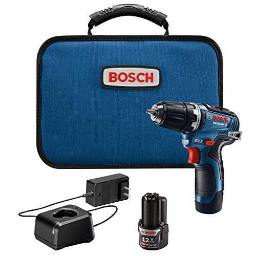 BOSCH GSR12V-300B22 12V Max EC Brushless 3/8 In. Drill/Driver Kit