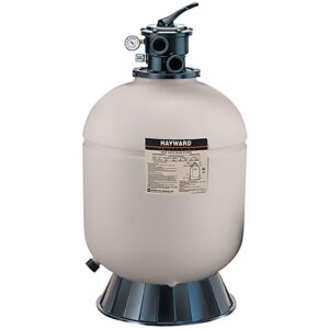 hayward w3s180t proseries sand filter, 18 in., top-mount for above-ground pools