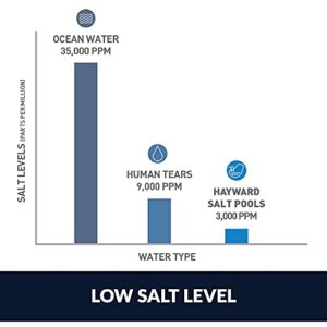 Hayward W3AQ-TROL-RJ AquaTrol Salt Chlorination System for Above-Ground Pools up to 18,000 Gallons with Return Jet Fittings, Straight Blade Line Cord and Outlet